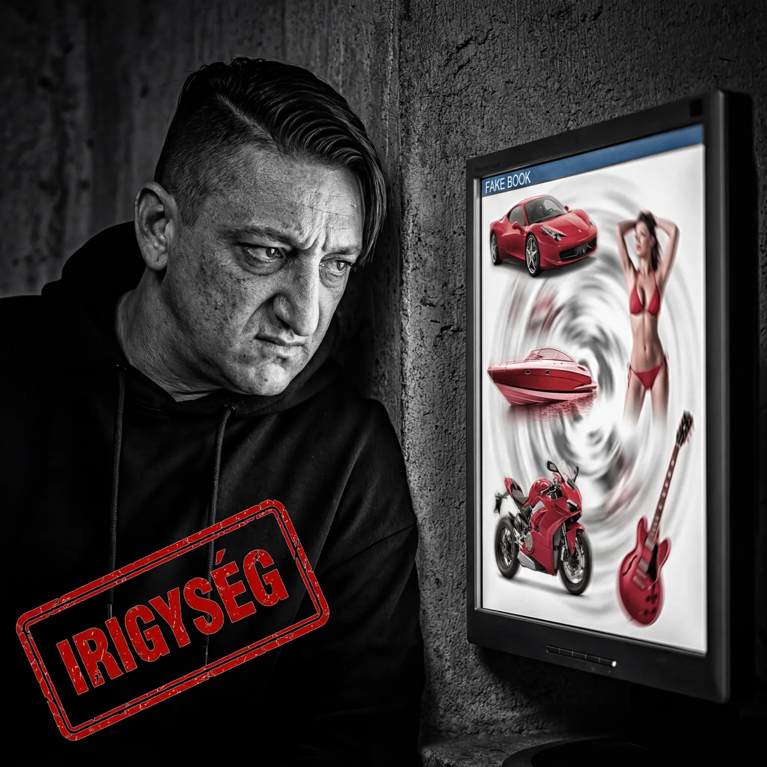 Irigység – Sin City Originals, Hét főbűn művészeti fotósorozat